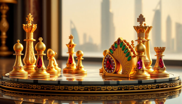 دبي تنشئ أغلى رقعة شطرنج في العالم oالذهب والفخامة copertina 2601
