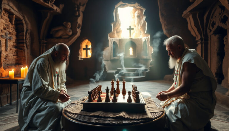 Scacchi a Lalibela: gioco sacro tra rocce antiche copertina 2616