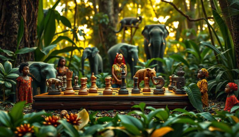 Schach im Dschungel: Wie ein Spiel die Artenvielfalt Gabuns rettet copertina 2626