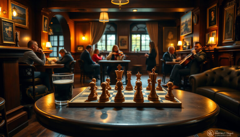 İrlanda'da Bar Satrancıedsatrançrvbarlarda bira ve gelenek copertina 2667