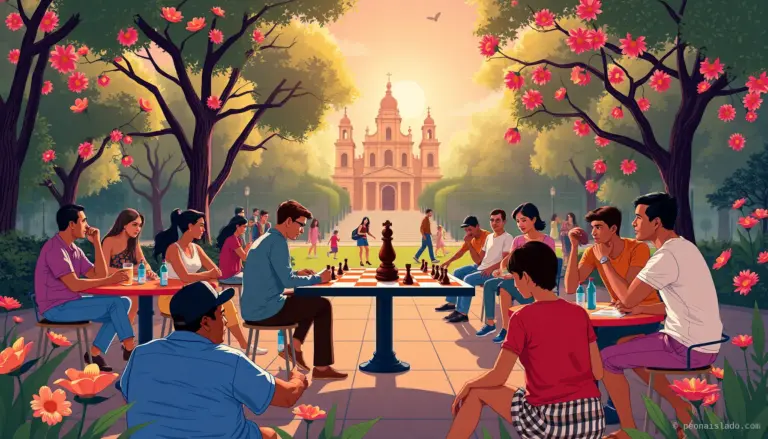 Chess in Medellinolisolated pawn and culture in the parks ajedrez en medellin peon aislado y cultura en los parques 1782873111882