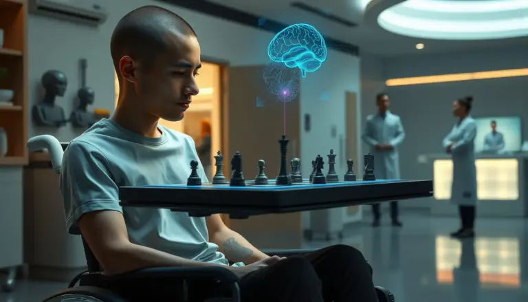 Implante cerebral en China: ajedrez con la mente sin extremidades