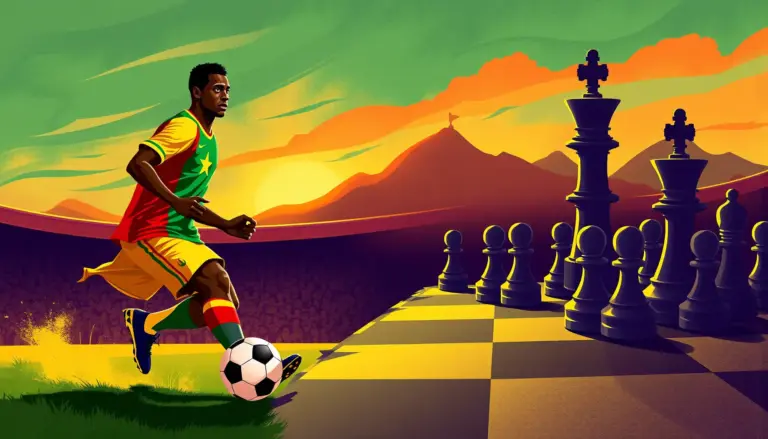 Futbalo kaj ŝako en Kameruniomemensocukorpo kaj plibonigo copertina 2552